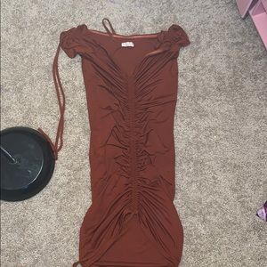 Ruched dress